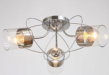 Люстра потолочная трехрожковая Е27 40Вт Хром картинка 